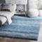 Nuloom Drey Striped Shag Area Rug 5ft x 8ft HJZOM1F-508 - alternate 1